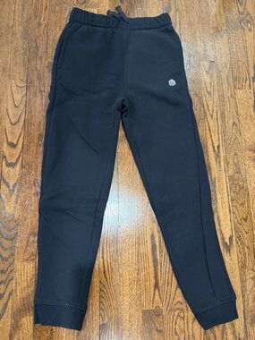 Greatness Wins Black Joggers, Kids size XL